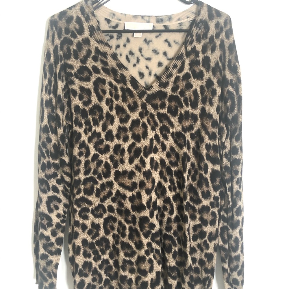 Michael Kors Leopard print sweater